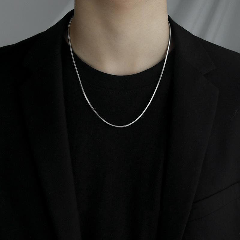 Women's Light Luxury Sier For Design High-grade Fur Fashion Necklaces
