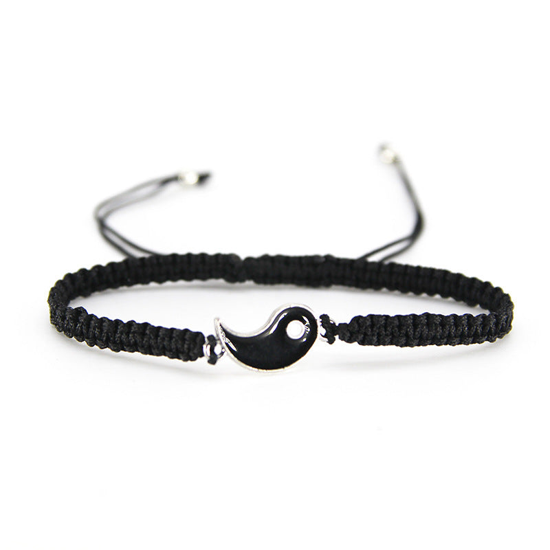 Alloy Appetizer Hand-woven Couple Wrist String Bracelets