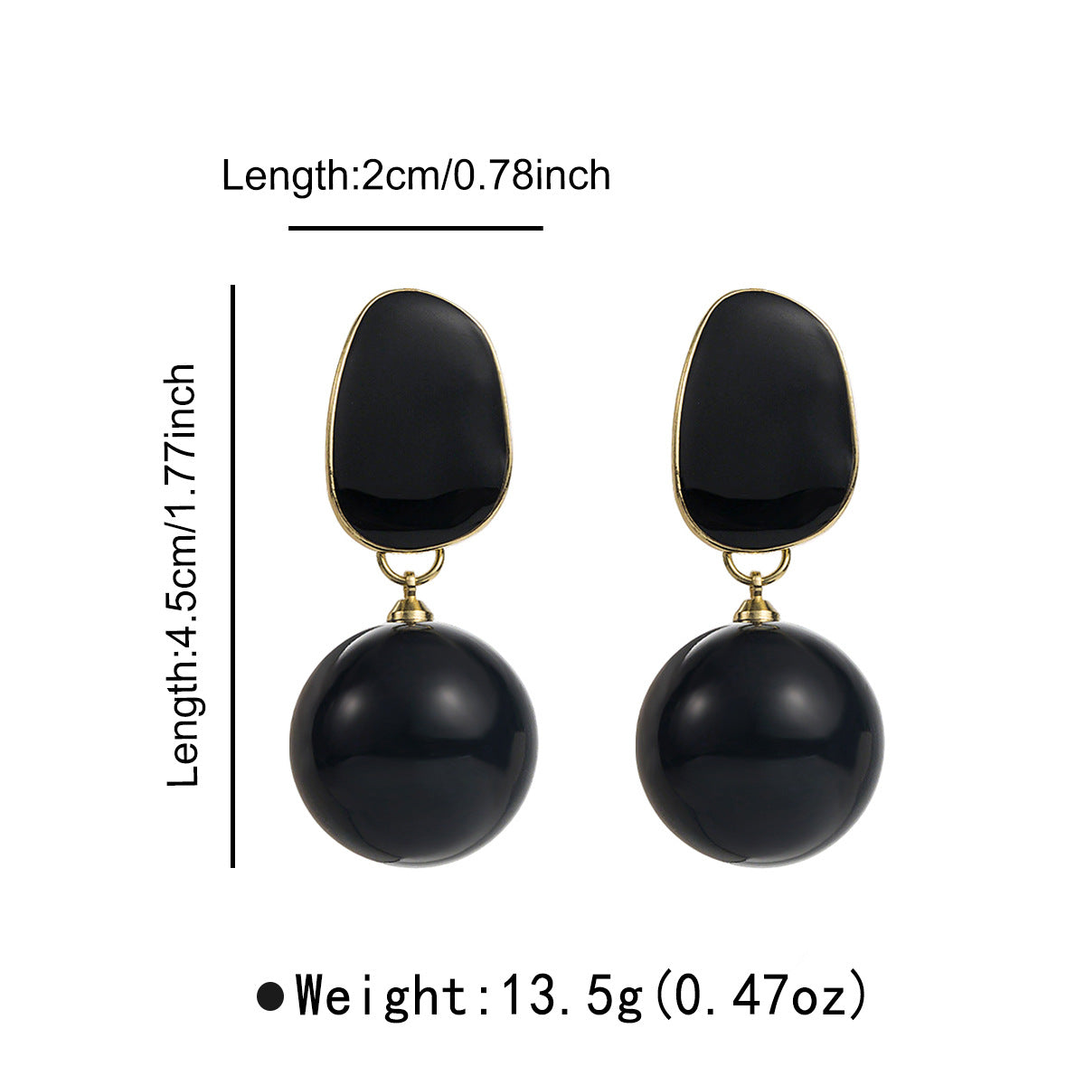 Women's Fashion Personality Style Pearl Trendy Grace Earrings