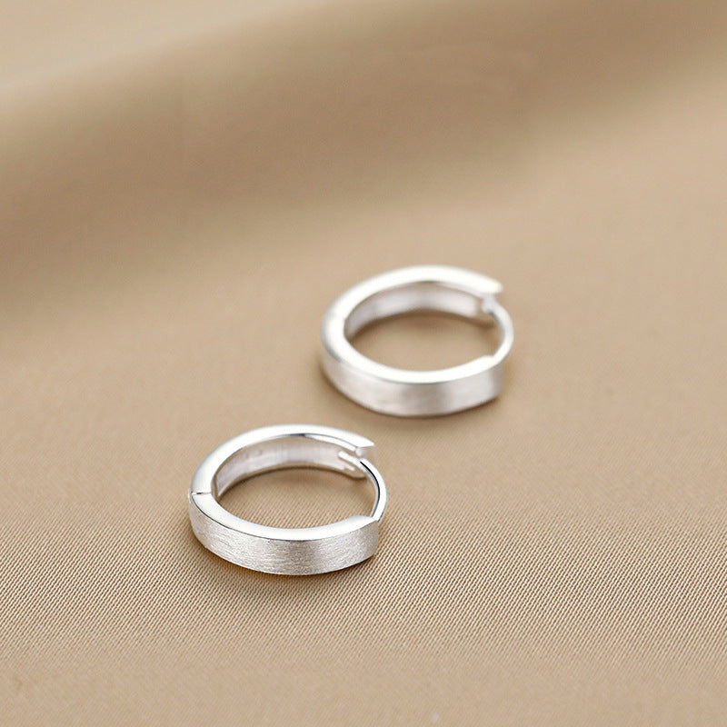 Women's Brushed Frosted Simple For Niche Design High Sense Clip Light Bracelets