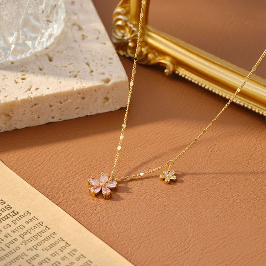 Light Luxury Minority High-grade Sweet Gentle Clavicle Chain Super Necklace