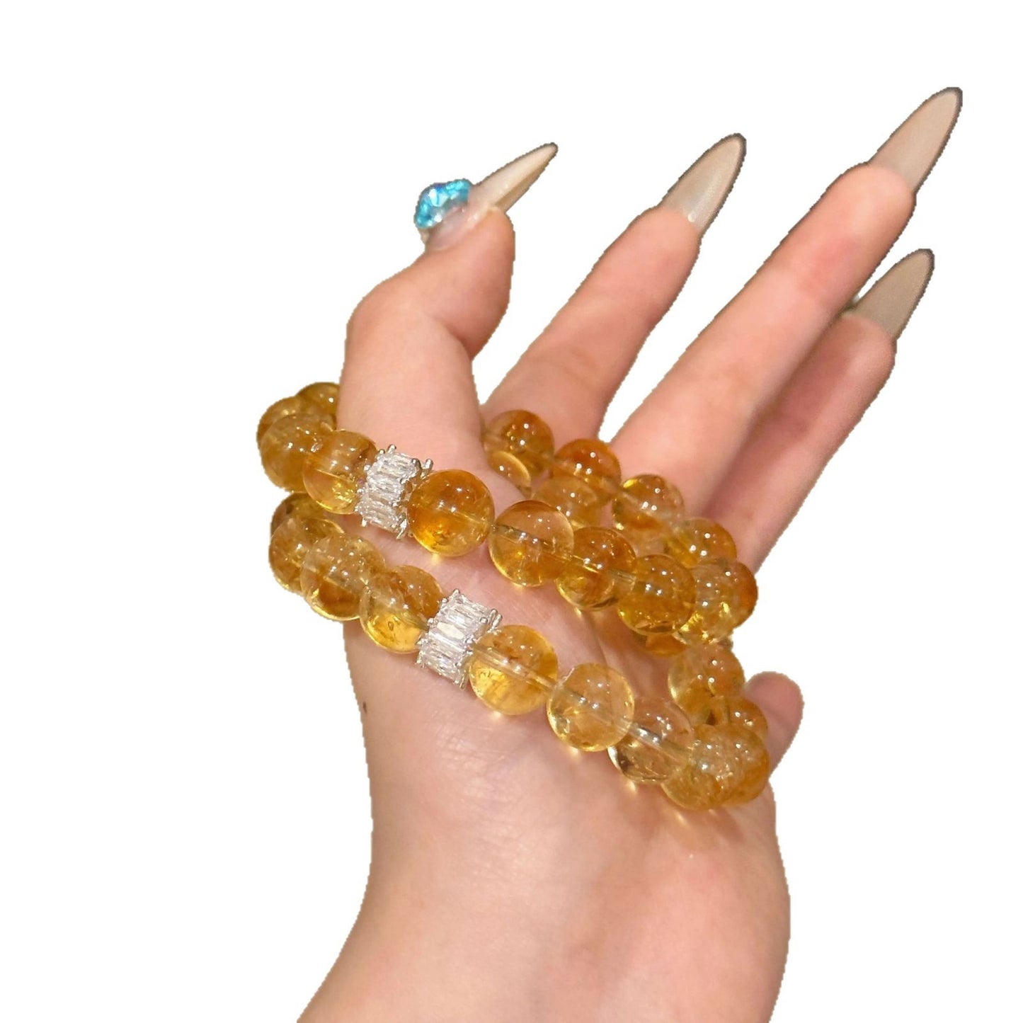 Luxury Natural Citrine Lucky Gift High-grade Bracelets