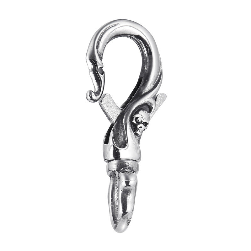 Men's Fashion Personality Skull Stainless Steel Necklaces