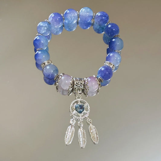 Chinese Female Design Ice Transparent Glaze Bracelets