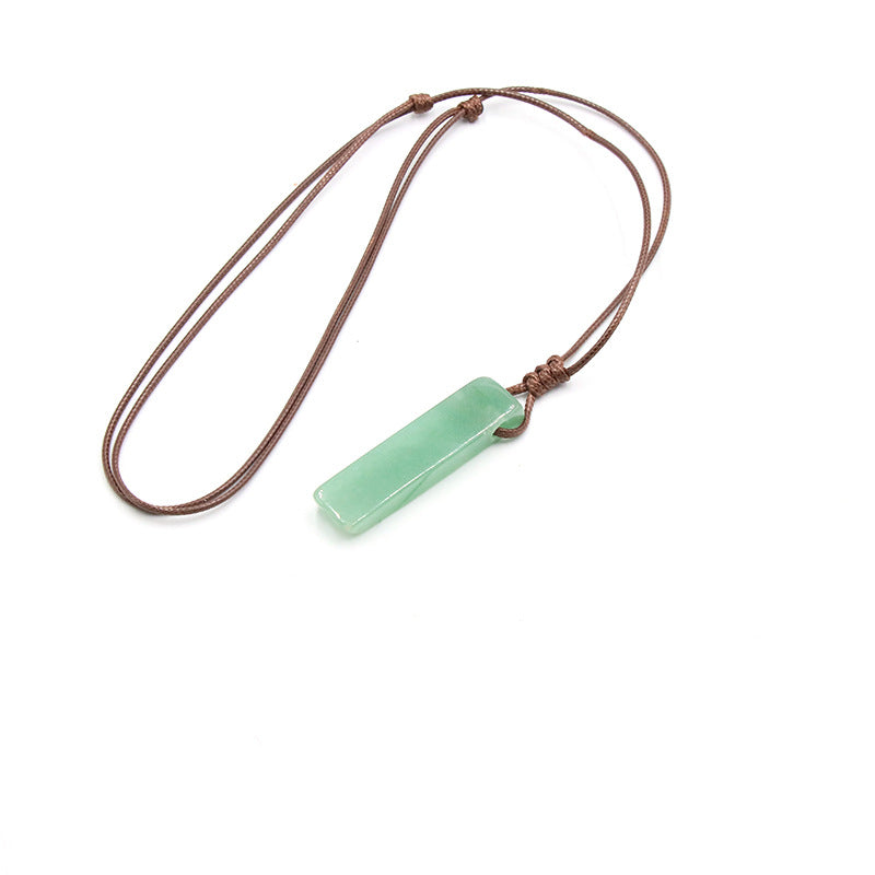 Tigereye Irregular Flat Long Woven Unshaped Necklaces