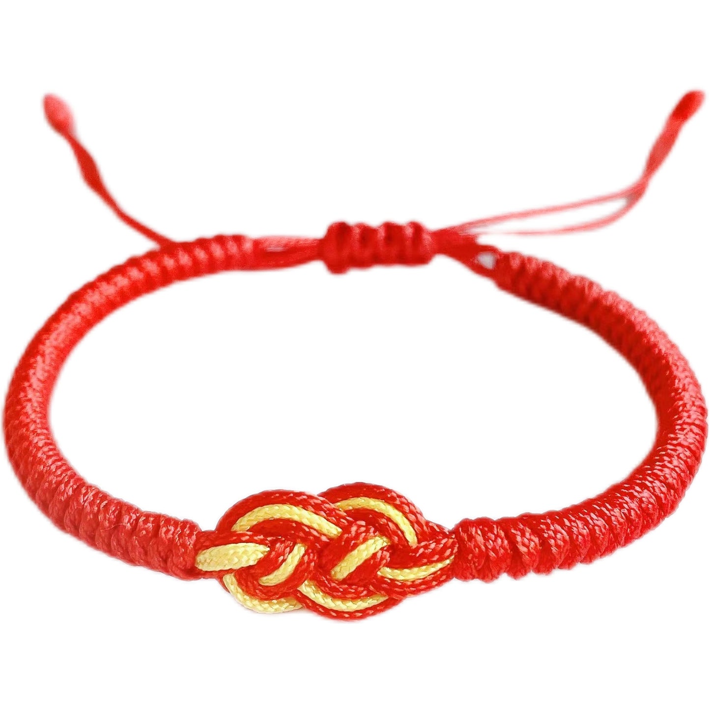 Life Dorje Knot Red Rope Hand-woven Truelove Double Money Girlfriends Bracelet