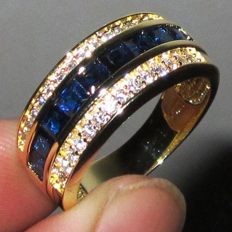 Attractive Graceful Men's Fashion Alloy Engagement Ring