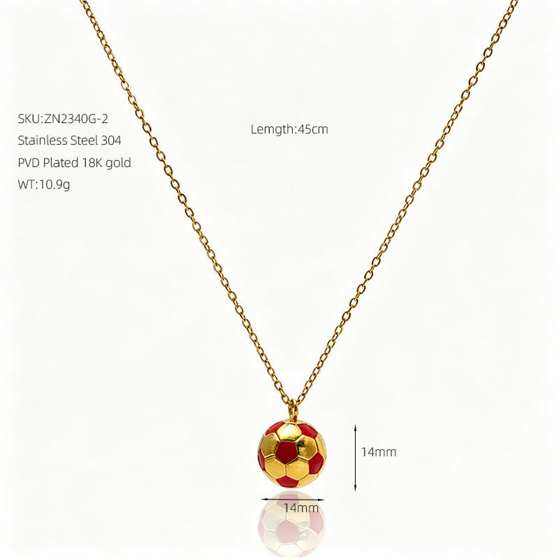 Fashion Light Personality Stainless Steel Female Necklace