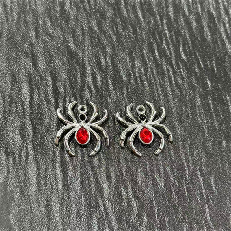 Retro Dark Style Spider Gothic Alloy Pendants