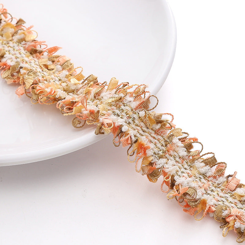 Classic Style Polyester Lace Handmade Suitcase Hat Weaving Rope Jewelry Accessories