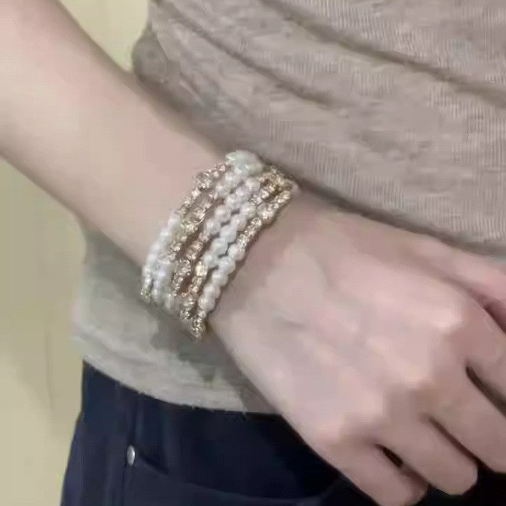 Shining Diamond Fashionable Niche Elegant Graceful Bracelets