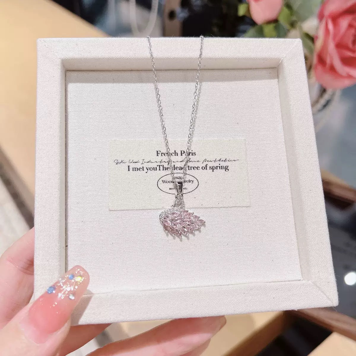 Women's Fashion Trendy Mori Style Titanium Steel Necklace
