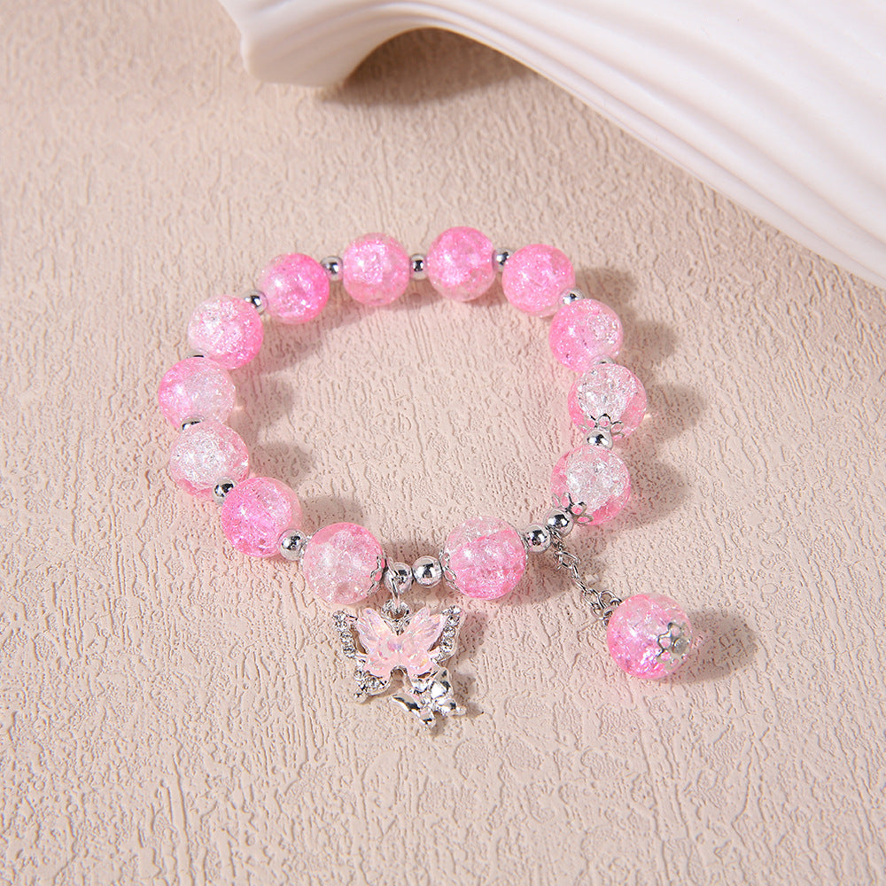 Beaded Design Hot Flower Crystal Trendy Bracelets