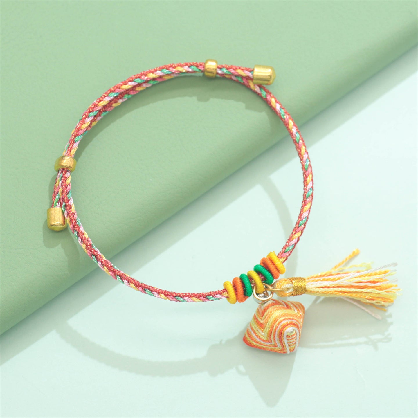 Children's Dragon Boat Festival Colorful Rope Tassel Bracelets