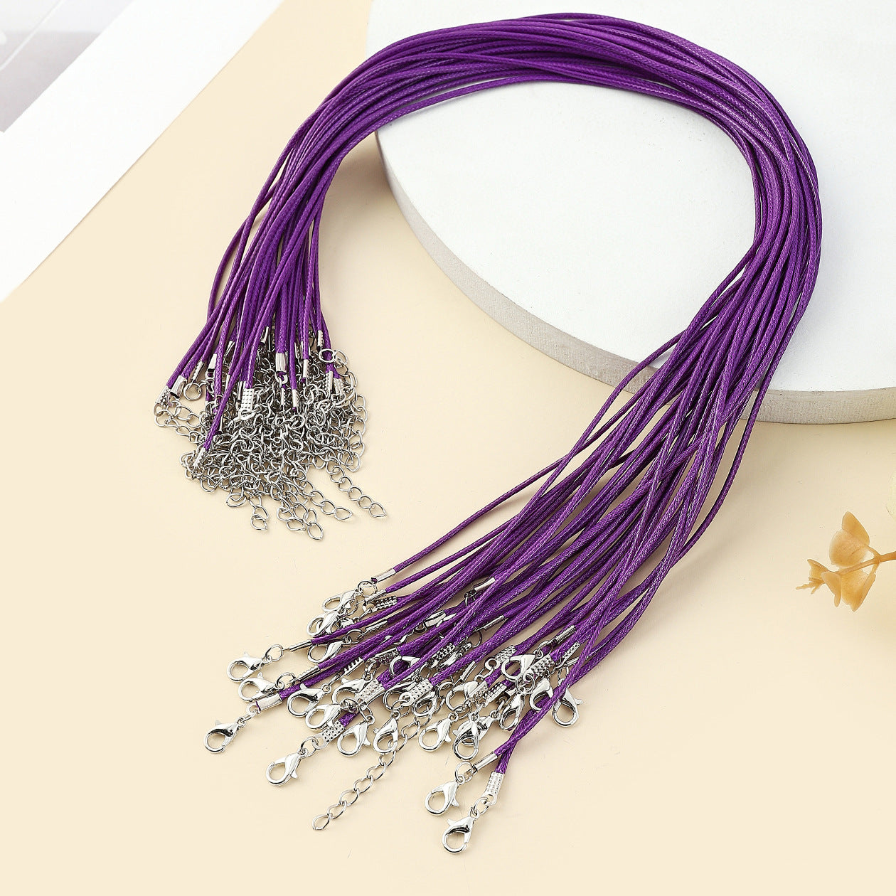 Line Leather String Colors Single Rope Pendants