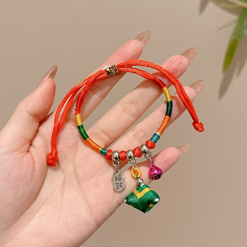 Women's & Men's Colorful Braided Rope Thread Design Simple Bracelet