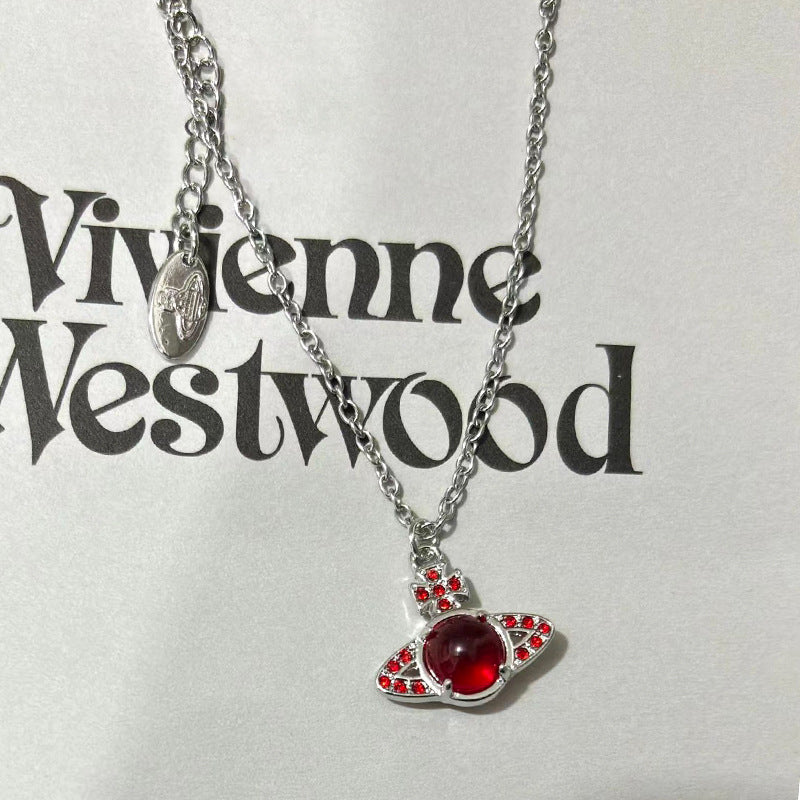 Cross Lucky Beads Female Fashion Design Necklaces