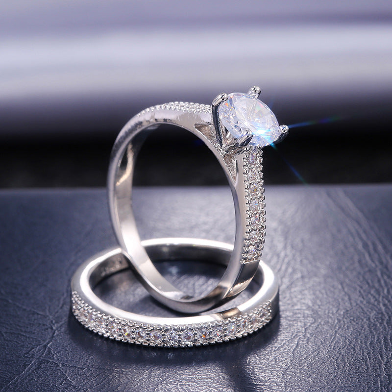 Live Broadcast Couple Wedding Proposal Small Ring