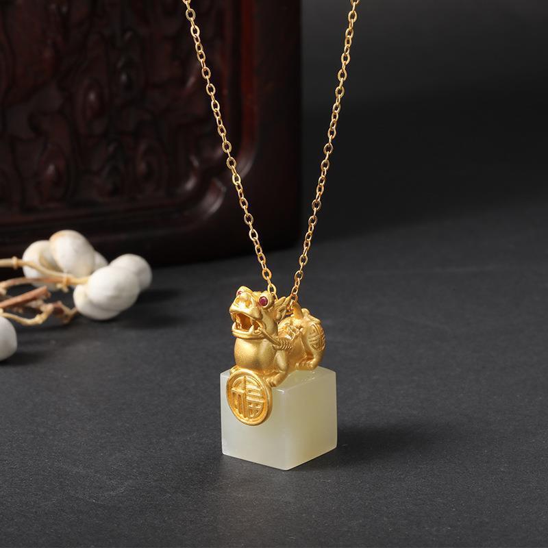 Sier Plated Gilding Ancient Style Golden Pendants