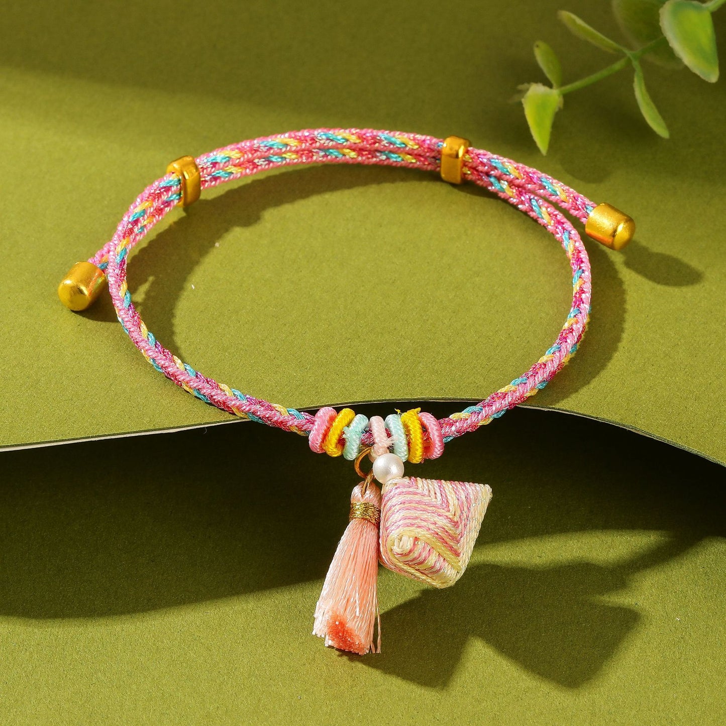 Children's Dragon Boat Festival Colorful Rope Carrying Strap Hand-woven Tiger Sachet Bracelets