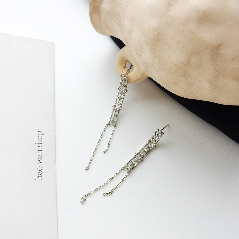 Style Knotted Tassel Special Hollow Female Retro Rings