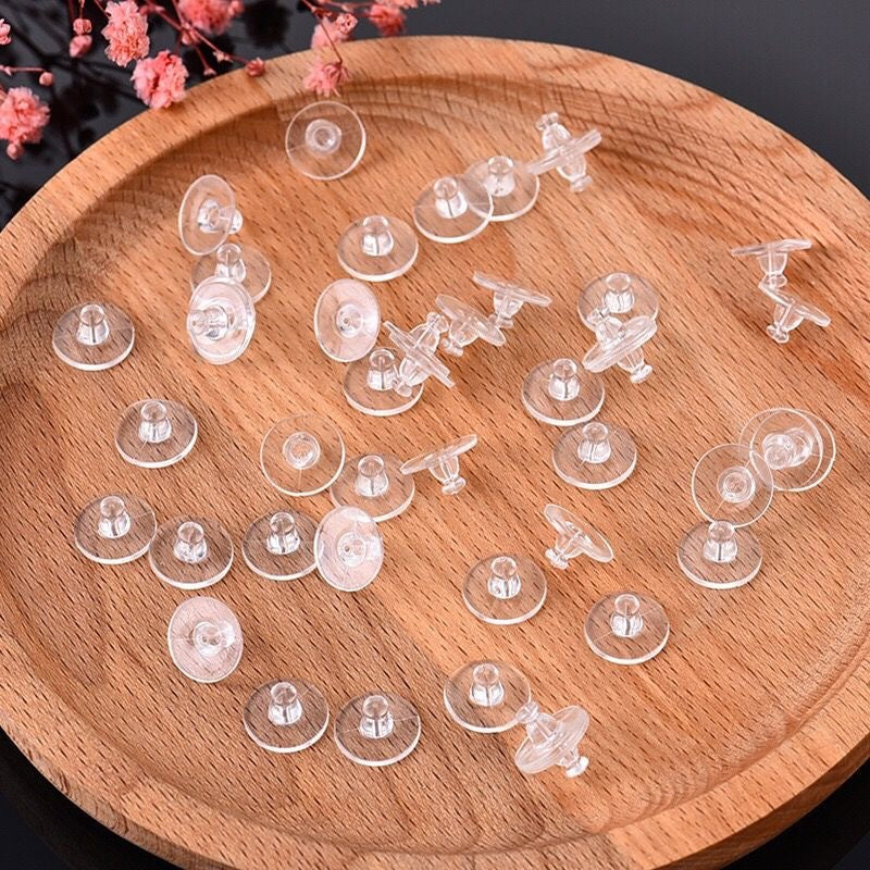 Metal Earplug Ear Plug Back Earplugs Material Stud Earrings