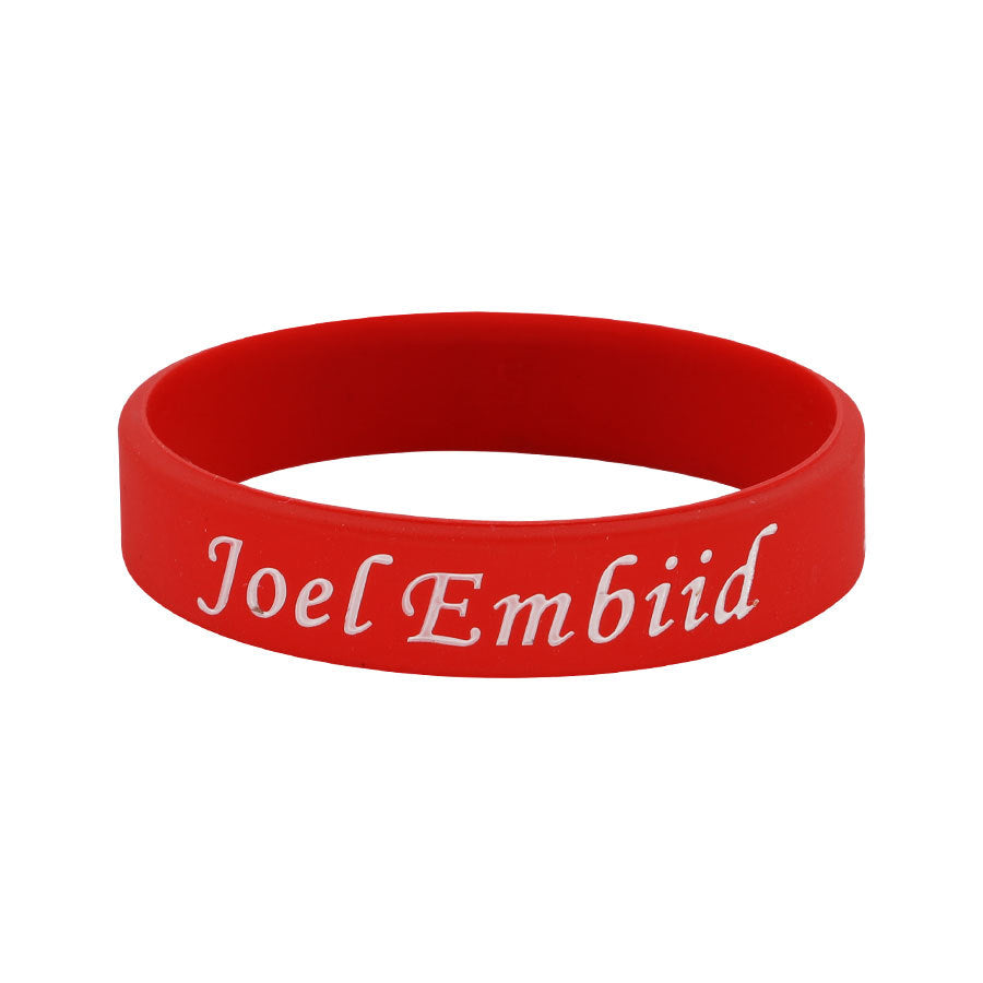 Star Concave Thickened Silicone Kobe James Basketball Bracelet