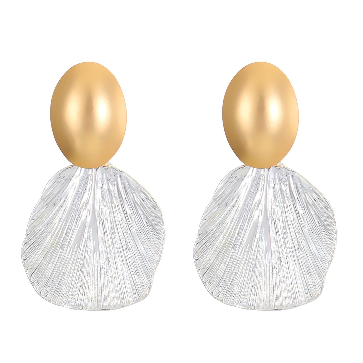 Style Alloy Design Temperament Entry Lux High Sense Personalized Fashionable Earrings