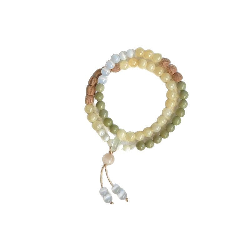 Chinese Style String Twin Multilayer Retro Ethnic Exquisite Beaded Bracelets