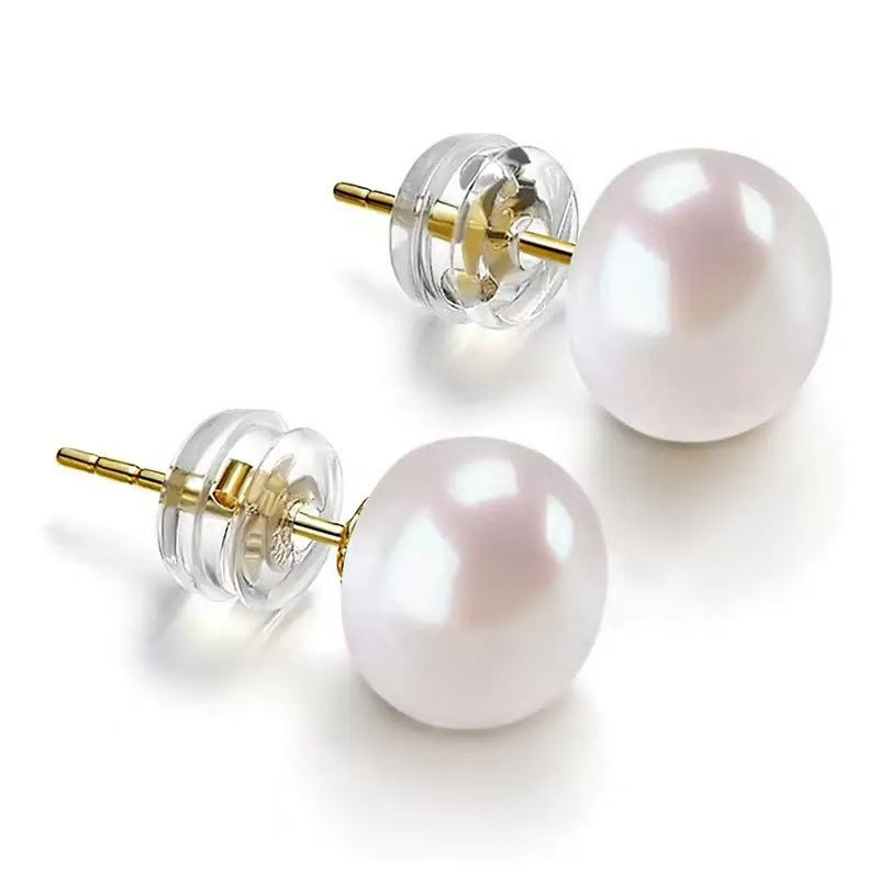 Women's Pair Cross Mirror Classic Fashion Simple Love Heart High-grade Earrings
