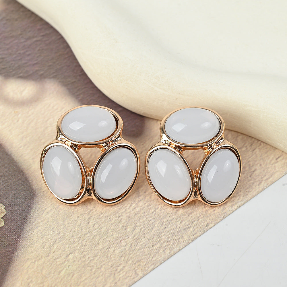 Fashionable Style Personalized Niche Triangle Temperament Rings