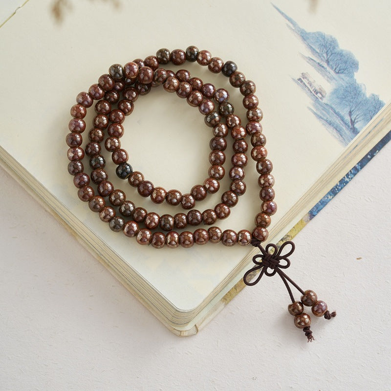 Chinese Natural Stone Porcelain Minimalist Female Bracelets