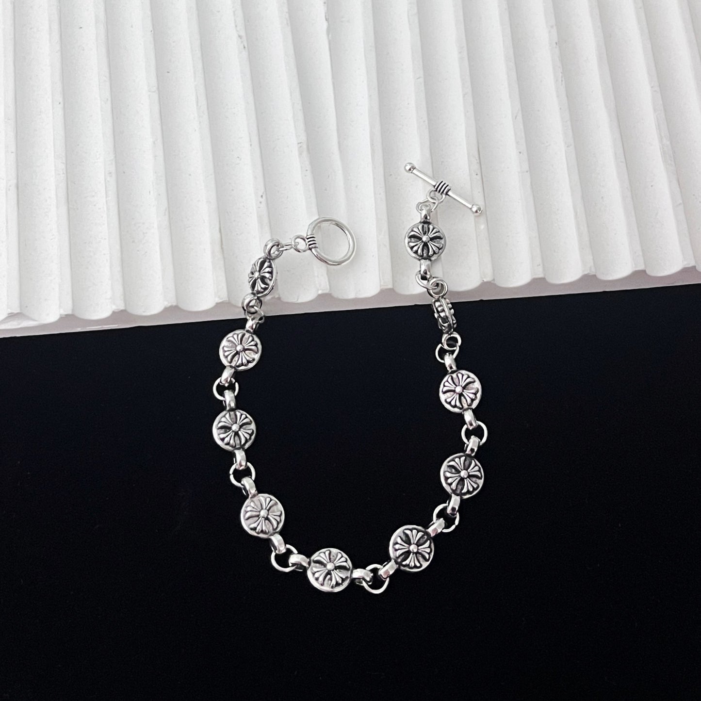 Women's & Men's Pear Snake Cross Fashion Crowe Couple Bracelet