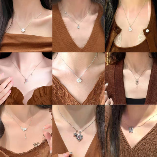 Women's Exquisite Light Luxury High-grade Korean Style Fashion Personality Necklaces
