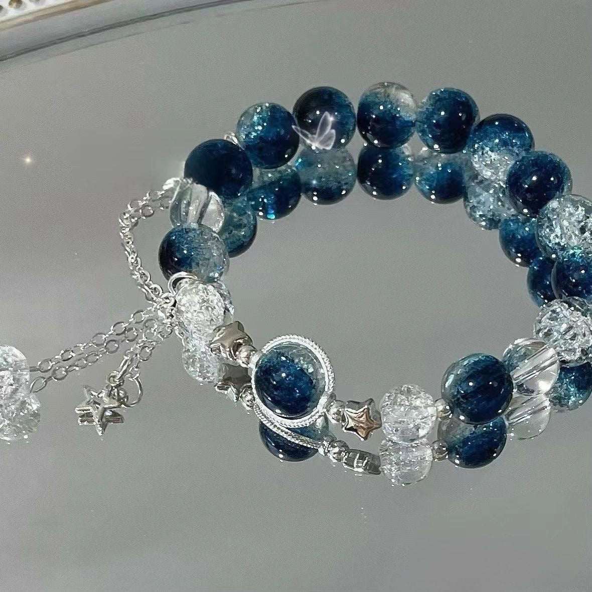 Cherry Blossom Glaze Female Design High Sense Bracelet