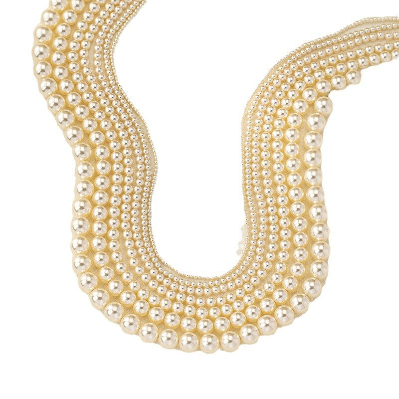 Women's Pearl High-grade Ornament Beaded Clavicle Chain Necklaces