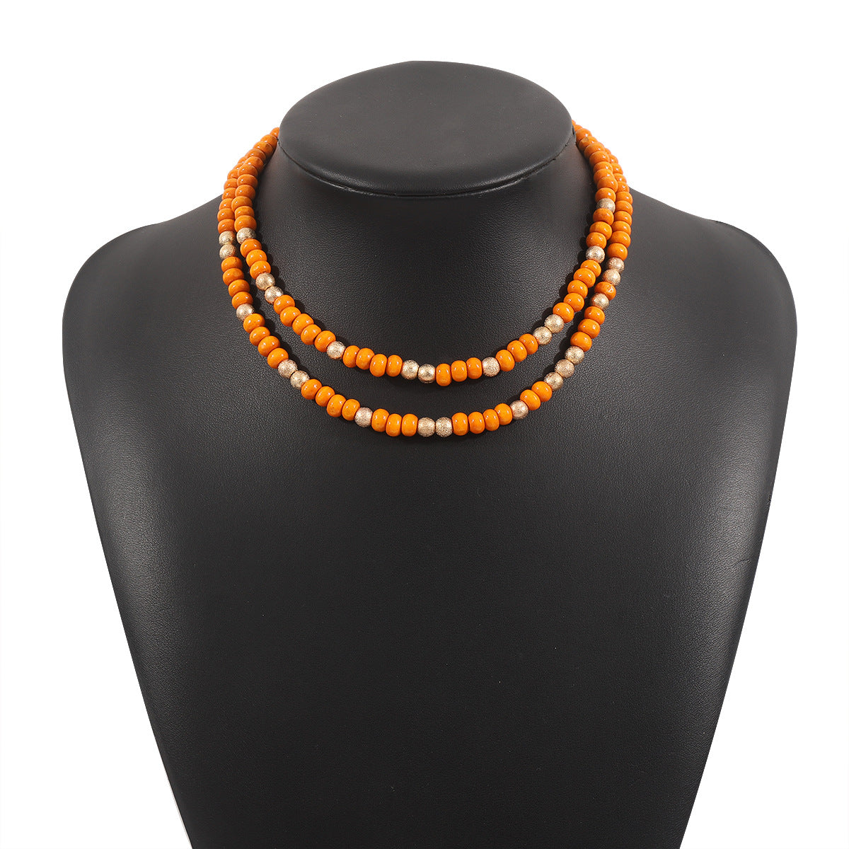 Wooden Bead Beaded Summer Dopamine Chinese Necklaces