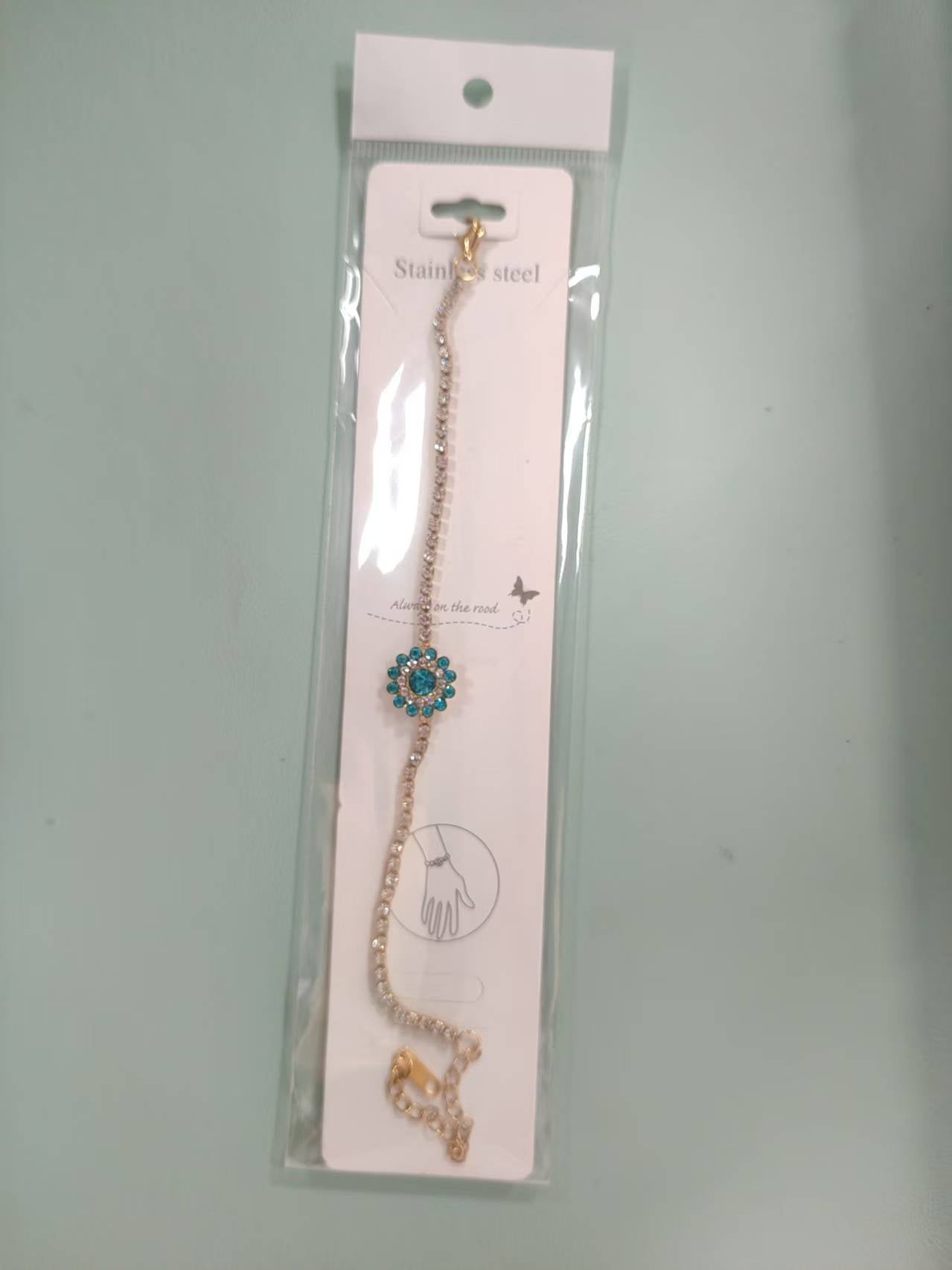 Zircon Tennis Chain Light Luxury Cold Style Girlfriends Full Diamond Bracelets