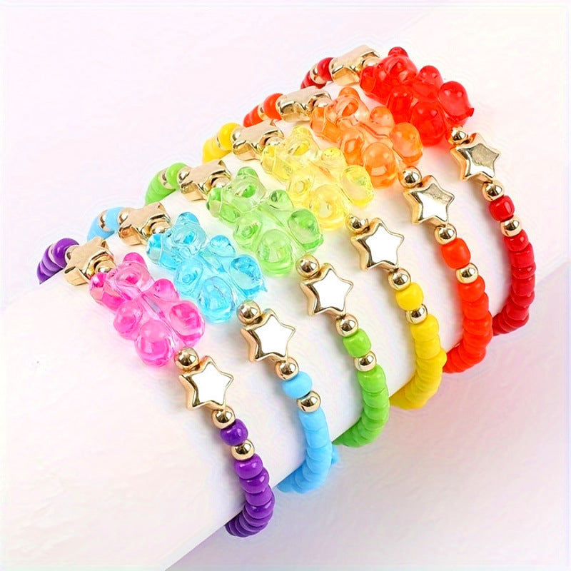 Cute Style Niche Fresh Couple Bead Necklace