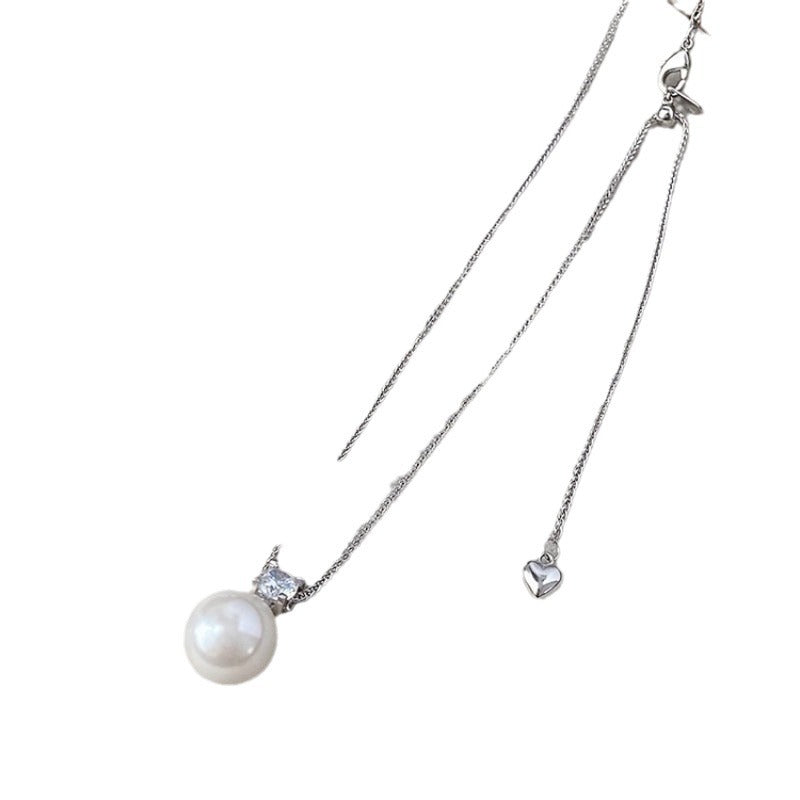 Women's Diana Single Pearl Light Luxury High-grade Pendants