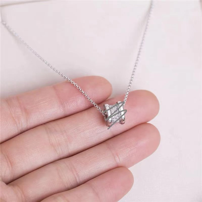 High Quality Big Small Waist Spring Rose Gold Necklaces