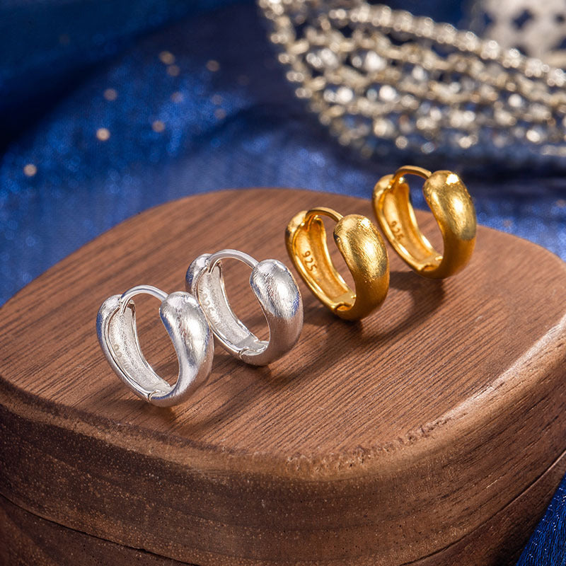 Brushed Water Drop Clip Trendy Light Luxury Cold Bracelets