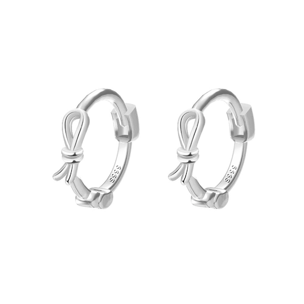 Women's Money Bag For Ear Bone Pure Clips Handmade Rings