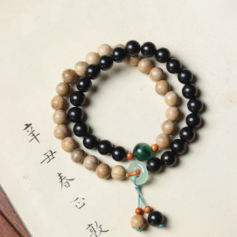 Men's Milk Fragrance Wooden Hand String Chain Artistic Female Life Gift Bracelet
