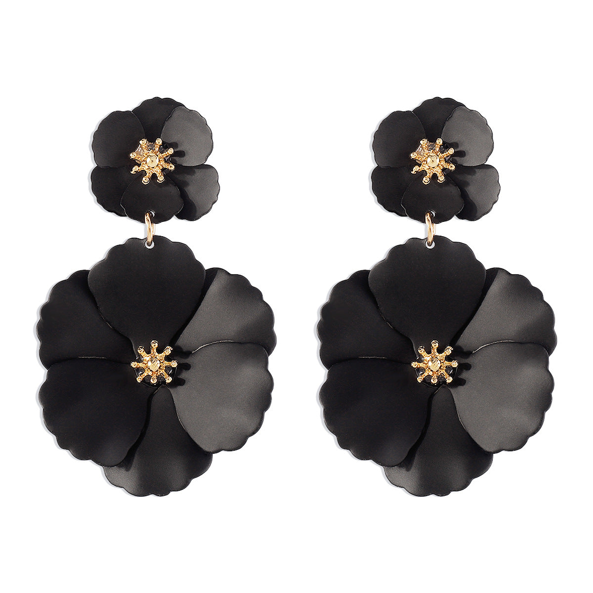 Fashion Size Flower Long Personalized Classic Rings
