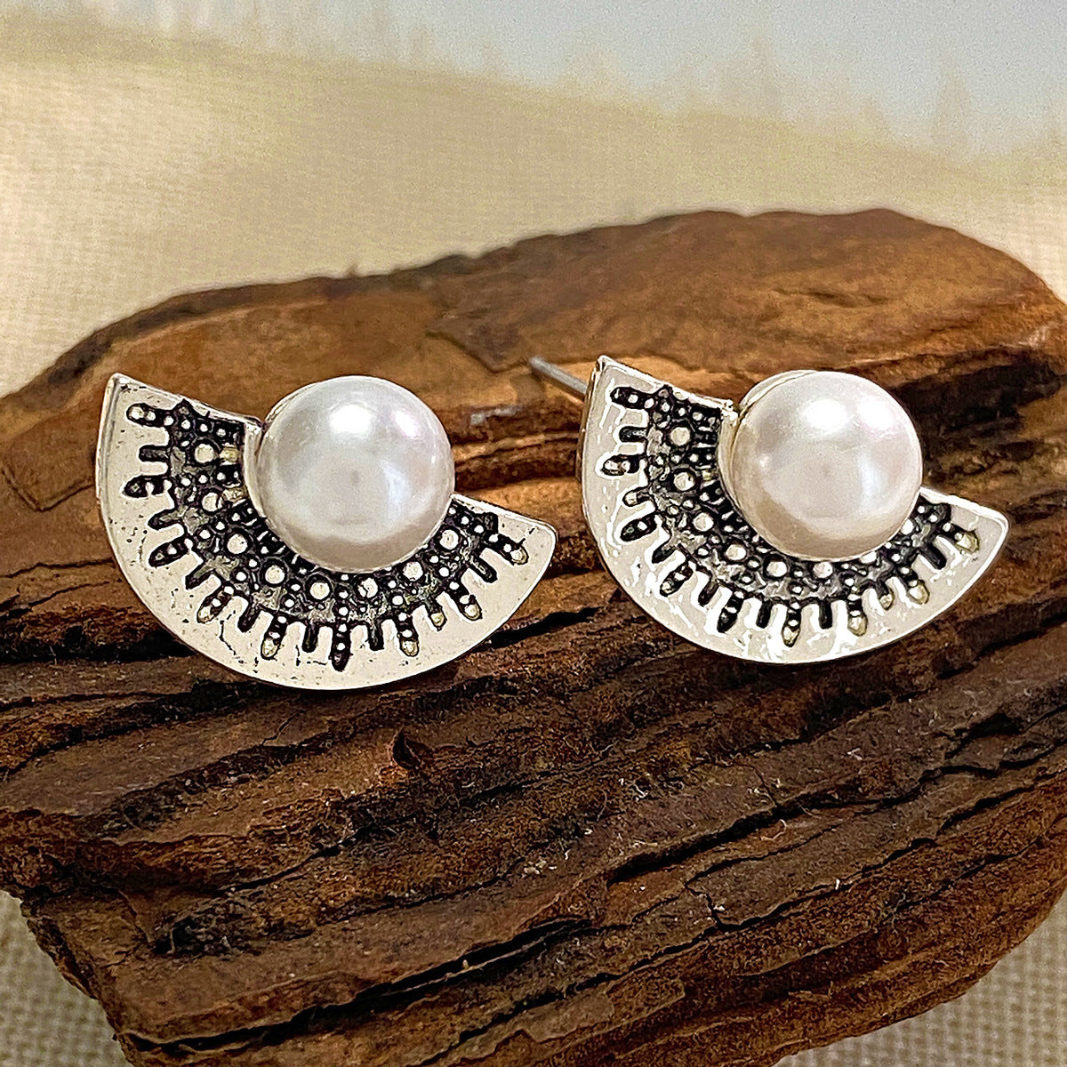Women's Pearl For French Entry Lux Butterfly Earrings