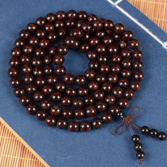 Old Materials Pterocarpus High Density Gold Star Wooden Bracelet