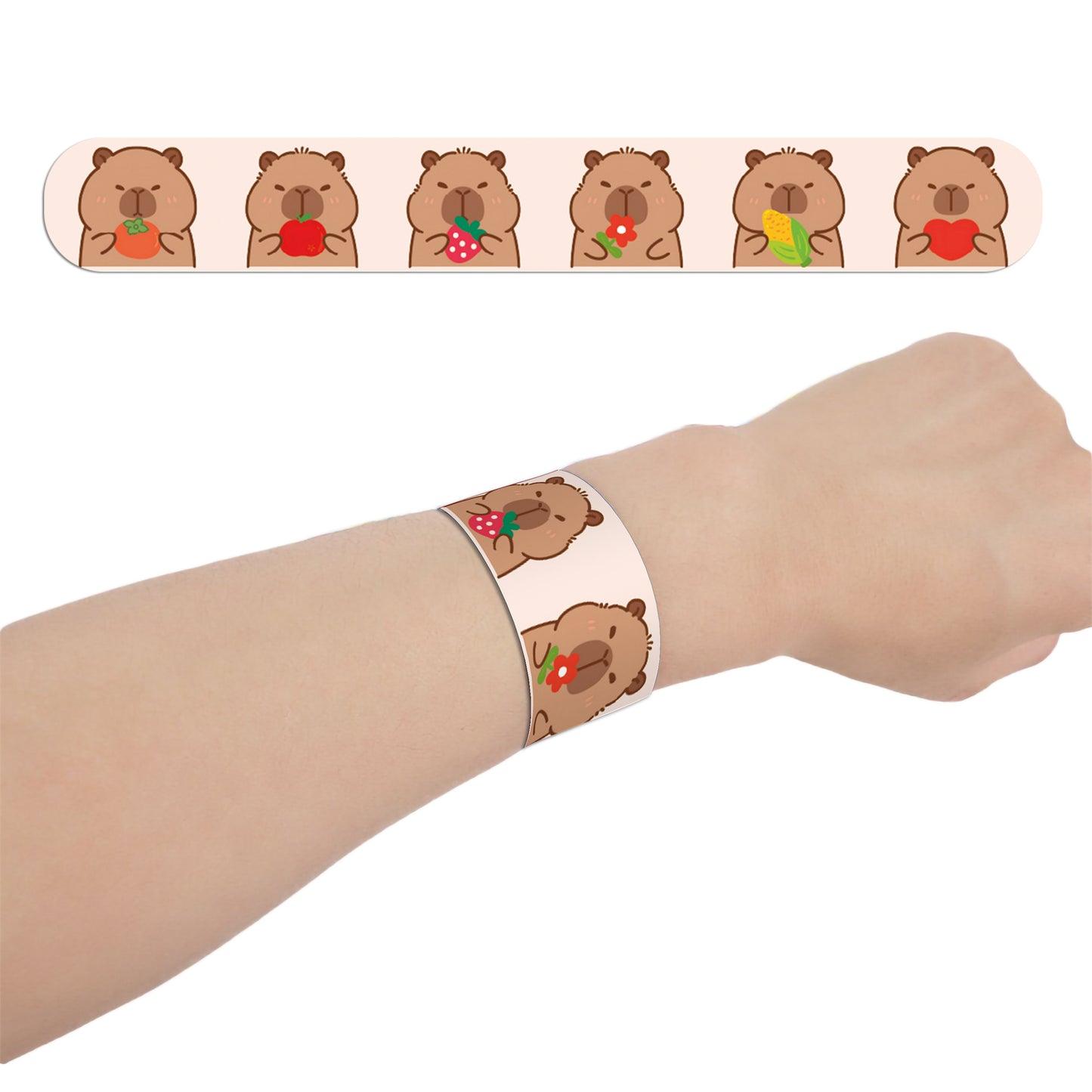 Children's Little Capybara Animal World Birthday Party Gift Bracelet