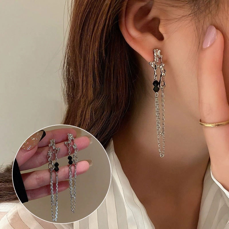 Style Knotted Tassel Special Hollow Female Retro Rings