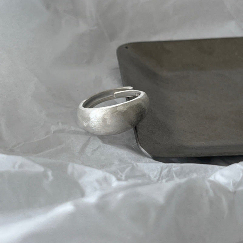 Women's Sier Simple Light Luxury High-grade Index Finger Open Rings